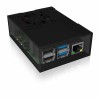 ICY BOX IB-RP108  Gehuse fr Raspberry Pi 4 Modell B 60603 NEU