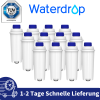 Waterdrop Ersatzfilter f�r DeLonghi� Wasserfilter DLSC002 ECAM,T�V S�D, 12X