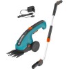 Gardena Set Akku Rasenkantentrimmer ClassicCut Li 3,6V Teleskopstab Rasentrimmer