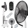 Standventilator mit Wasser Spr�hnebel Ventilator leise Oszillation 75 Watt 40cm