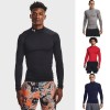 Under Armour ColdGear Compression Fitted Mock Herren Longsleeve Shirt