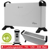 Konvektor Heizung Radiator Heizgert Elektroheizung Heizer Heizkrper 2kW Wrme