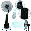 Standventilator mit Ultraschall-Sprhnebel Wasser Ventilator leise 90 Watt 40cm