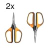 Fiskars Universalgartenschere SP15 2er Set, Stahlklinge Solid Gartenschere
