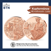 10 Euro Kupfermnze sterreich - Aufbrezeln - Leder 2025