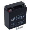 Gel-Batterie CIT 6N11A-1B, 6 V 11 Ah, Pluspol links, DIN 01214