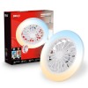 Deckenventilator mit Beleuchtung Fernbedienung Ventilator mit Licht Dimmbar CCT