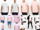 TOMMY HILFIGER Circle Chest Logo Bio-Baumwolle Organic Tee Bio T-Shirt Shirt Wow