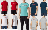 TOMMY HILFIGER Organic Cotton Bio Baumwolle Retro Logo Tee T-Shirt Shirt Wow