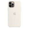 Apple Silikon Case MagSafe für iPhone 12 Pro Max 6,7Zoll Schutzhülle Weiß B-WARE