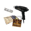 Steinel Heiluftpistole HL 1821 Schwarz Grill Set Grillanznder BBQ Kochbuch
