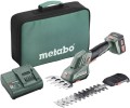 Metabo Akku Strauch-Grasschere PowerMaxx SGS 12 Q 12V mit Akku & Ladeger�t, Bag