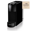 Krups XN1108 Essenza Mini Nespresso Kaffeemaschine Kapselautomat Schwarz
