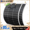 260W Flexibel Solarmodul Solarpanel Mono fr Camper Wohnmobil Balkonkraftwerk