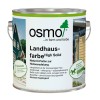 OSMO Landhausfarbe Holzfarbe nat�rlich deckend hitzebest�ndig  0,75 L oder 2,5L