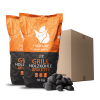 HEIZFUXX� Grillholzkohlebriketts 100% Buche Gastro-Qualit�t | 2x10kg Papiersack