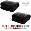 2 er Set Kuscheldecke Flauschige Wohndecke Fleecedecke Sofadecke Bettberwurf
