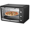 Backofen 45 Liter Umluft 1800 Watt Pizzaofen Mini Backofen Mini-Backofen
