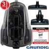 Grundig Beutelloser Boden Staubsauger ohne Beutel Hartbodendse Parkettdse HEPA