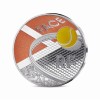 Frankreich 10 Euro 2025 Roland Garros Frech Open Tennis Silber Color PP +OVP