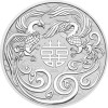 Australien 1 $  2025 Chinese Myths and Legends Double Phnix 1 Oz Silber ST / BU