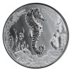 Samoa 2 Tala 2025 Seahorse 1 Oz Silber 999 ST / BU