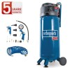 Scheppach Druckluft Kompressor 50L Luftkompressor 10bar + 13tlg. Set HC51V