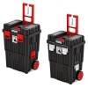 Kistenberg 2 in 1 Werkzeugtrolley Werkstattkoffer Werkzeugkiste Box leer 3 tlg.