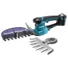 Makita Akku-Grasschere UH201DWAX 12 V Strauchschere Set, 2,0 Ah Li-Ion Akku