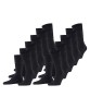 Esprit Herren Uni 10-Pack Socken 80% Baumwolle (Bio), 18% Polyamid, 2% Elasthan