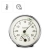 Hama Thermometer Hygrometer Analog Temperatur Raumklima Innen 12,5 cm Edelstahl