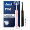 Oral-B Pro Series 3 3900 Schwarz/Pink Elektrische Zahnbrste Zahnreinigung