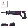 Gomag Akku S�bels�ge GO-SBL250BL 20V Hub 28mm 2S�gebl�tter 2,0 Ah Starterkit