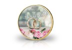 2 Euro vergoldet Hochzeit I mit Farbmotiv