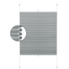 Wabenplissee ohne Bohren Thermo Plissee Verdunklung Doppelplissee f�r Fenster