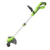 40V Akku Rasentrimmer & Kantenschneider 2-In-1 mit St�tzrad Greenworks G40LT33