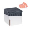 WENKO Raum Luft Entfeuchter CUBE 1.6L + 1kg Nachfll Packung Feuchtigkeit Killer