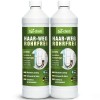 bio-chem Haar-Weg Abflussreiniger 2x1L–geruchsneutraler Rohrreiniger fr Abfluss