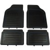 Cartrend Automatten Set Gummi 4-teilig Universal Gummi-Matten Fumatten Auto PKW