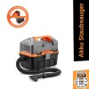 FUXTEC Akku Nass-/Trockensauger 10 L Tank inkl. Schlauch, 2-in1-Dse, FX-E1VC20