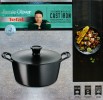 Tefal Jamie Oliver Kasserolle mit Deckel 24 cm Gusseisen Induktion E21246