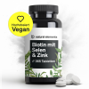 Biotin Zink Selen Komplex hochdosiert 365 Tabletten vegan - NATURAL ELEMENTS