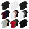 3er Pack Hugo Herren T-Shirts Kurzarmshirts Cotton Crew-Neck
