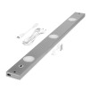 Mller-Licht LED Unterbauleuchte Peppa Sensor 90cm Titan 10W 700lm warm 3000K