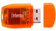 Intenso USB Stick 64GB Speicherstick Rainbow Line orange bulk