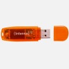 Intenso USB Stick 64GB Speicherstick Rainbow Line orange bulk