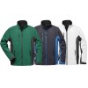 Craftland Softshell Funktions Outdoor Softshelljacke Regen Jacke grn blau weiss