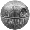 Silbermnze Star Wars™ Todesstern™ - 2024 Niue - 100 Gramm Silber - in Kugelform