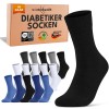 Diabetiker Socken ohne Gummi Herren Damen Baumwolle ohne Naht (10 20 30 Paar)