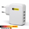 4-Port USB Netzteil universal Ladeger�t Charger f. Handy PC Tablet 1, JB Connect